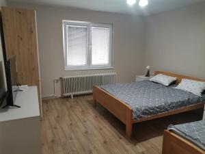 Apartman Meridianにあるベッド