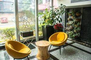 Istumisnurk majutusasutuses Hotel Las Cascadas
