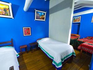 Hospedaje Euro's De San Blas客房内的一张或多张床位