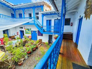 Hospedaje Euro's De San Blas的阳台或露台