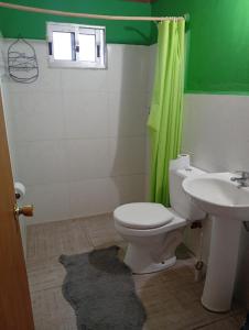 Koupelna v ubytování Sofía