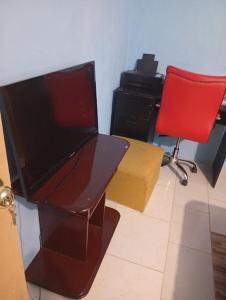 TV a/nebo společenská místnost v ubytování Sofía