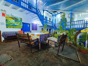 Hospedaje Euro's De San Blas餐厅或其他用餐的地方