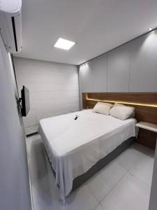 Ένα ή περισσότερα κρεβάτια σε δωμάτιο στο Apartamento para o carnaval de Recife