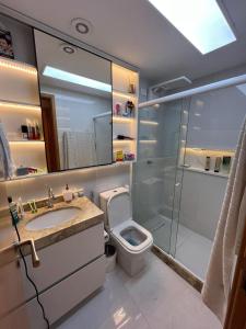 Ένα μπάνιο στο Apartamento para o carnaval de Recife