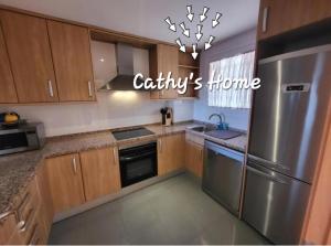Kuchyňa alebo kuchynka v ubytovaní "Cathy's Home"- apart Luxury - Adult Only - Large Terrace Private