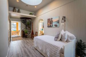 Ένα ή περισσότερα κρεβάτια σε δωμάτιο στο Penthouse: Rooftop Terrace +20 φωτογραφίες