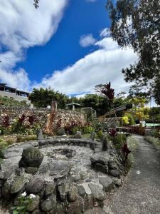 Zahrada ubytování Log Cabin Hotel - Baguio