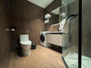 Koupelna v ubytování SLOWCOM-Xingyue Pa Zhou Apartment