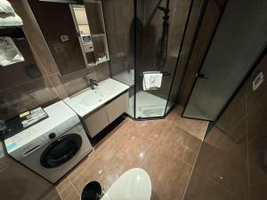 Koupelna v ubytování SLOWCOM-Xingyue Pa Zhou Apartment