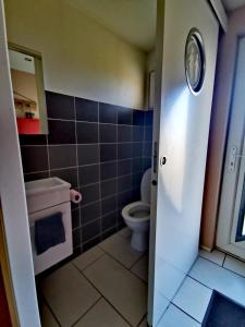 Koupelna v ubytování Chambre privée au pied des cevennes