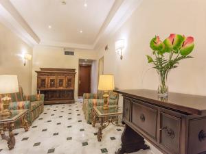 Posezení v ubytování Raeli Hotel Lazio
