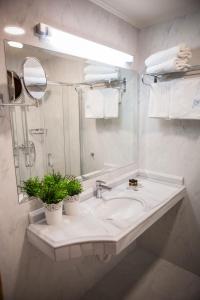 Koupelna v ubytování Hotel Pitsakis