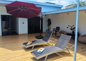 Posezení v ubytování Grande Maldives Inn