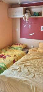 Postel nebo postele na pokoji v ubytování Mobilhome 3 chambres