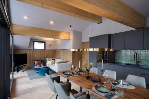 Posezení v ubytování Aparthotel Dorf570