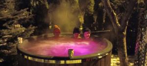 斯维诺乌伊希切Studio Robi 18m2的三人使用紫色染料热水浴池 更多3张照片