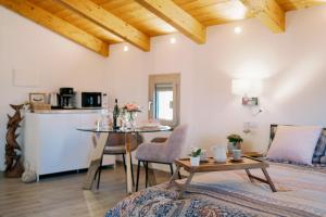 Η κουζίνα ή μικρή κουζίνα στο Cozy Penthouse with panoramic terrace