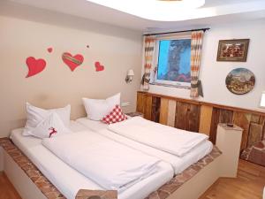 Postel nebo postele na pokoji v ubytování Haus Miele