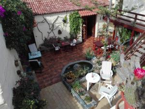 A garden outside Finca Patio Canario