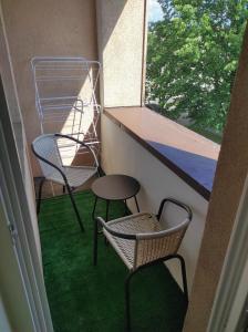Balkón alebo terasa v ubytovaní ***Casablanca Apartament*** - 40m² ✓