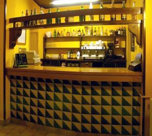 Lounge nebo bar v ubytování Hostal Les Collades