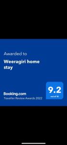 Fotografie z fotogalerie ubytování Weeragiri home stay v Mirisse (jih)