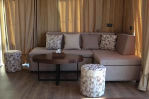 Chalet Myler的休息区