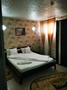 a bedroom with a large bed in a room at Casa Simescu II in Caransebeş +34 photos