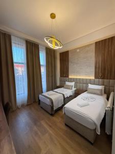 Letto o letti in una camera di Apostolovic Plus
