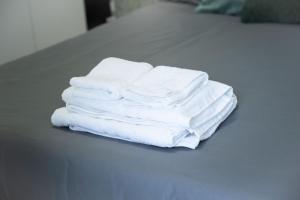 Voodi või voodid majutusasutuse Emme Suites toas