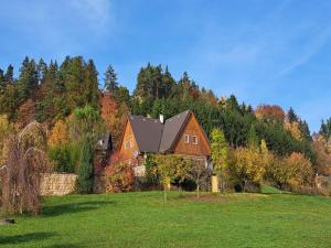 Vonkajšia záhrada v ubytovaní Private Pool Villa in Stupna