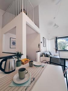 Khu vực ghế ngồi tại Casa Mar'Cellina - Tenuta Calano