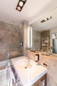 Koupelna v ubytování Herzogshof - Boutique-Hotel am Dom