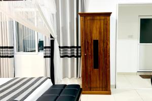 Postel nebo postele na pokoji v ubytování O2 Villas-Weligama