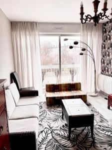 Posezení v ubytování Bel appartement lumineux avec balcon 1 chambre