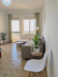 Posezení v ubytování LunaSol seaside Apartments