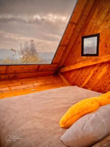 Tiny House El Refugio客房内的一张或多张床位