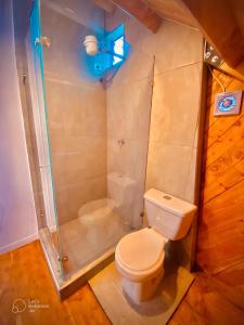 Koupelna v ubytování Tiny House El Refugio + 11 fotografií
