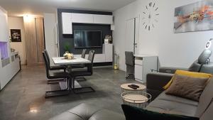 Posezení v ubytování Apartament DELFIN