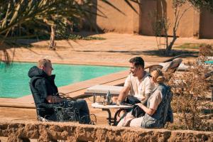 Clientes alojados en Kasbah Erg Chebbi