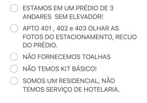 a screenshot of a cell phone with the words koko en unripo be at Residencial Tia Dilma in Bombinhas