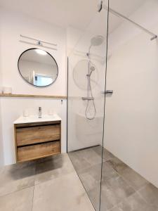 Ένα μπάνιο στο Apartmán ROVE with privat parking free