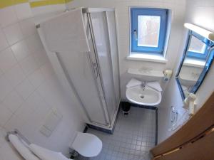 Vannituba majutusasutuses Gasthof Bokan