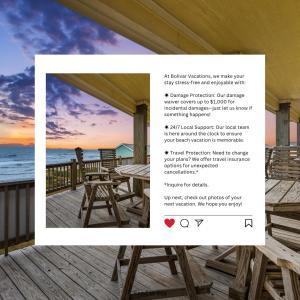 Φωτογραφία από το άλμπουμ του Waves & Whiskey Beachfront HotTub Double Decks! Tiki Bar σε Crystal Beach