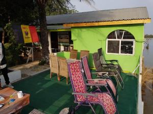 Posezení v ubytování baobolong guesthouse