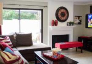 Ruang duduk di MagicwayVillas Micky's Fireworks Pool & Spa - Across Disneyland
