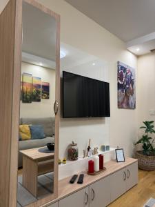 Μια τηλεόραση ή/και κέντρο ψυχαγωγίας στο Apartman Dream LUX & SPA - Vila Matis
