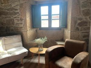 Posezení v ubytování Casa Grande de Cristosende