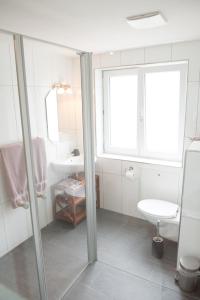 Koupelna v ubytování Hirschen B&B